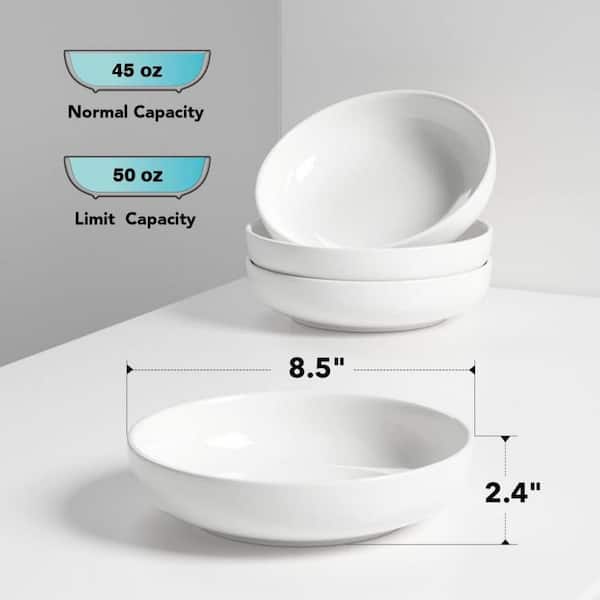 Mora Ceramic Artisan Matte Large Pasta Bowls 30oz, Set of 4 - Serving, Salad, Dinner, etc Kitchen Plate/Wide Bowl - Microwave, Oven, Dishwasher Safe - Modern Porcelain Stoneware Dishes, Safari Colors Mora Ceramic Artisan Matte Large Pasta Bowls 30oz, Set of 4 - Serving, Salad, Dinner, etc Kitchen Plate/Wide Bowl - Microwave, Oven, Dishwasher Safe - Modern Porcelain Stoneware Dishes, Safari Colors