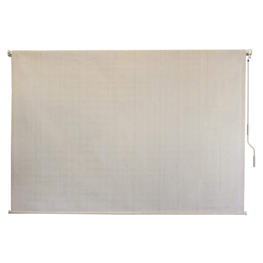 Sandbar Cream Cordless Outdoor Patio Roller Shade 96 in. W x 72 in. L price history on PriceWatchPro