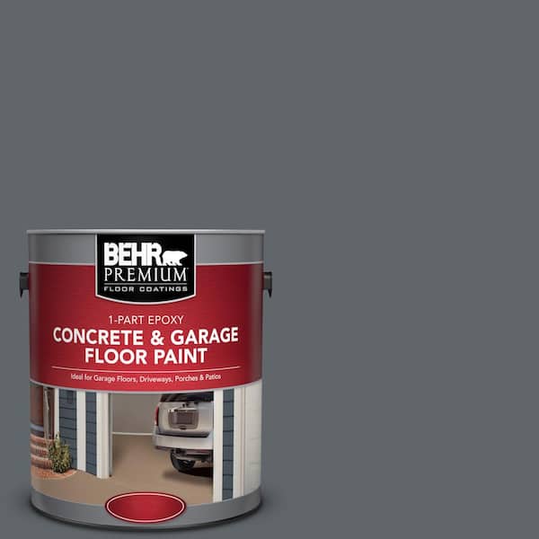 BEHR Premium 1 gal. #PFC-65 Flat Top 1-Part Epoxy Satin Interior/Exterior Concrete and Garage Floor Paint