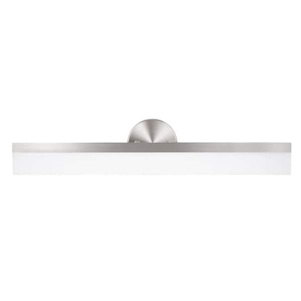 26.5 in. Brushed Nickel LED Vanity Light Bar