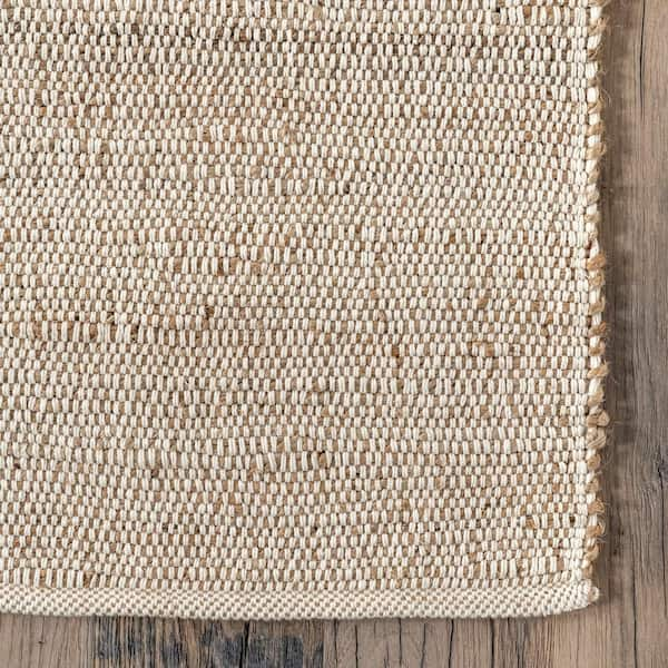 Buy Natural Jute Striped 4x6 Feet Hand Tufted Carpet by Joyrugs by  littlelooms at 15% OFF by Joyrugs by Littlelooms