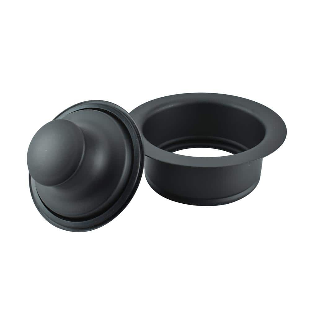 4 in. Stainless Steel Garbage Disposal Flange and Stopper in Black price history on PriceWatchPro