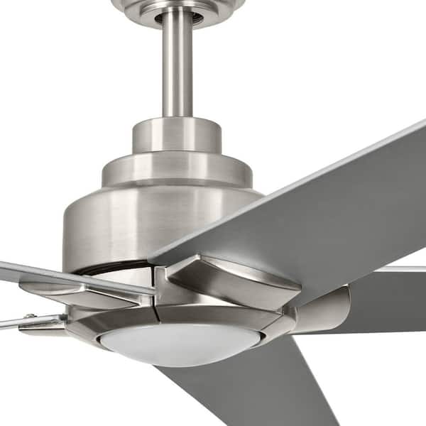 Integrated LED Indoor Dual Mount Ceiling Fan NEW! AIRE Mickelson 52 in 