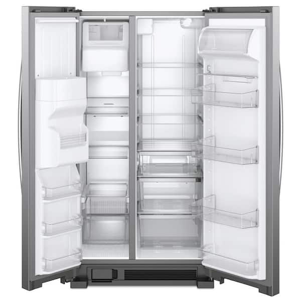 21.4 cu. ft. Side by Side Refrigerator in Fingerprint Resistant Stainless Finish