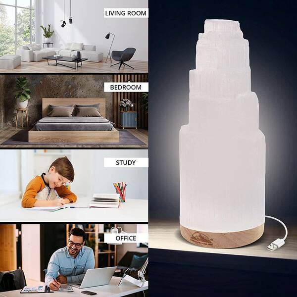 selenite led lamp