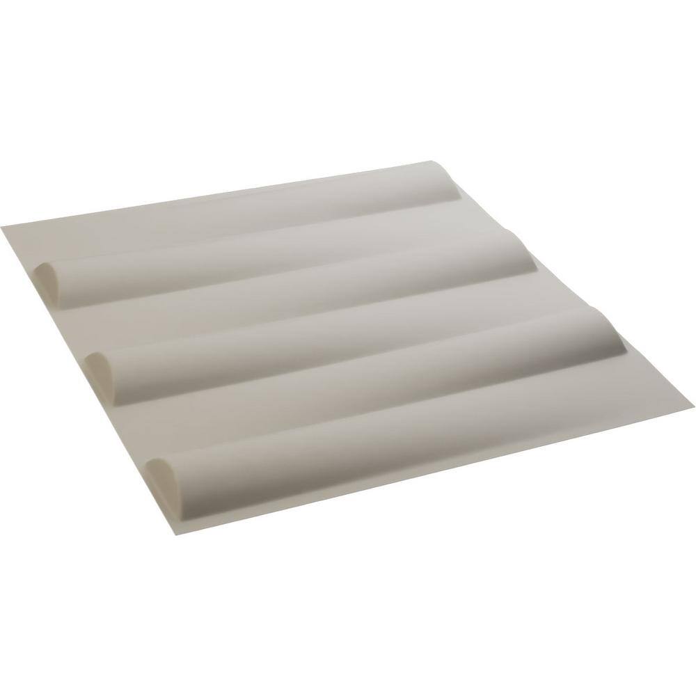 Naomi UltraCover Satin Blossom White 3D Textured PVC Wall Panel
