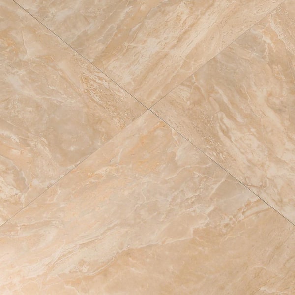 MSI Onyx Sand 24 in. x 24 in. Matte Porcelain Floor and Wall Tile (16 sq. ft./case)
