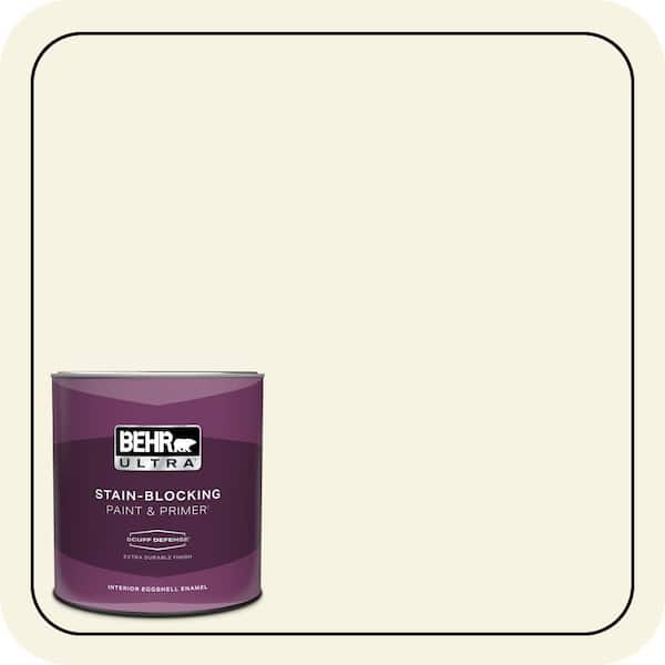 BEHR ULTRA 1 qt. #M310-1 Tibetan Jasmine Extra Durable Eggshell Enamel Interior Paint & Primer