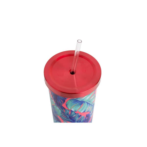 Flamingo Stained Glass Tumbler Wrap for 40 oz