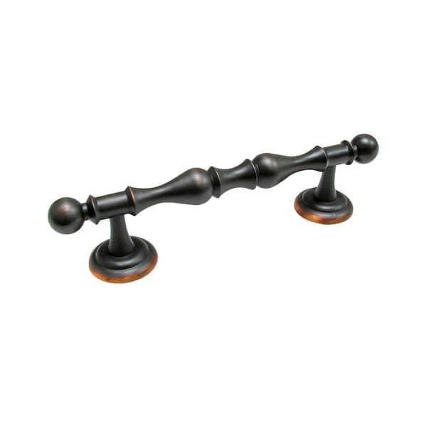 Brome Collection 4 in. (102 mm) Traditional Brushed Oil-Rubbed Bronze Cabinet Bar Pull
