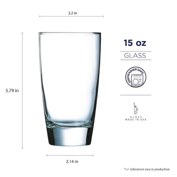 16oz Glass Tall Tumbler - Threshold™