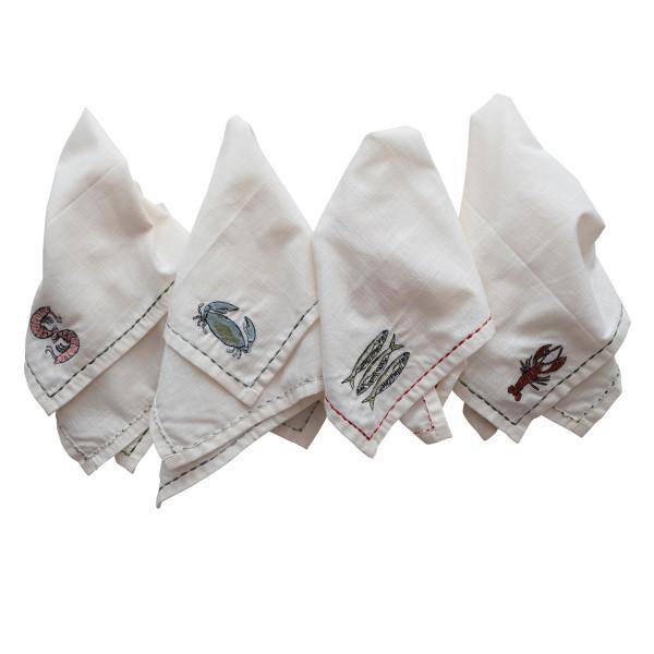 Bandana Cotton Dinner Napkins, Set of 4 – To The Nines Manitowish Waters