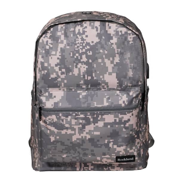 Rockland 17 in. Camo Classic Laptop Backpack