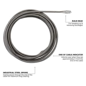 1/4 in. x 25 ft. Bulb Head Cable