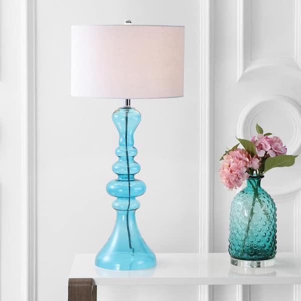 Home depot deals glass lamp