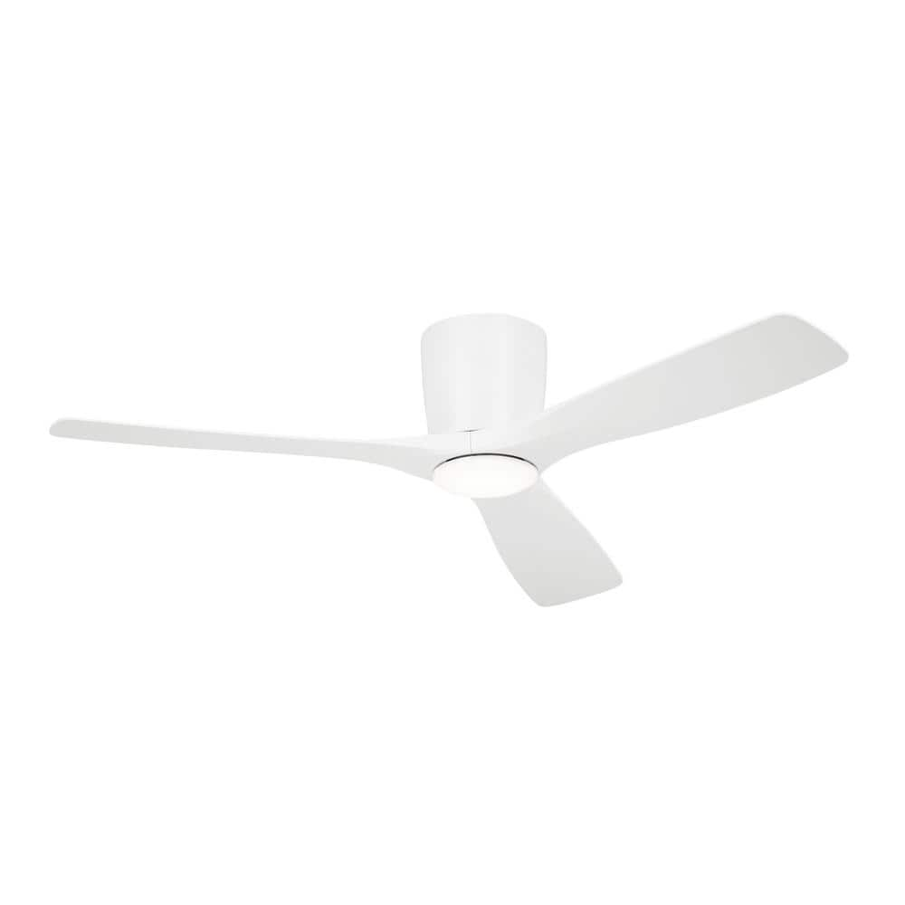 Have a question about KICHLER Volos 54 in. Indoor Matte White Low ...