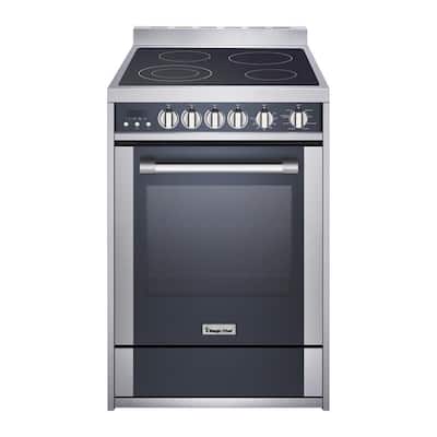 Hotpoint 24-inch Freestanding Electric Range with Front Controls RAS30