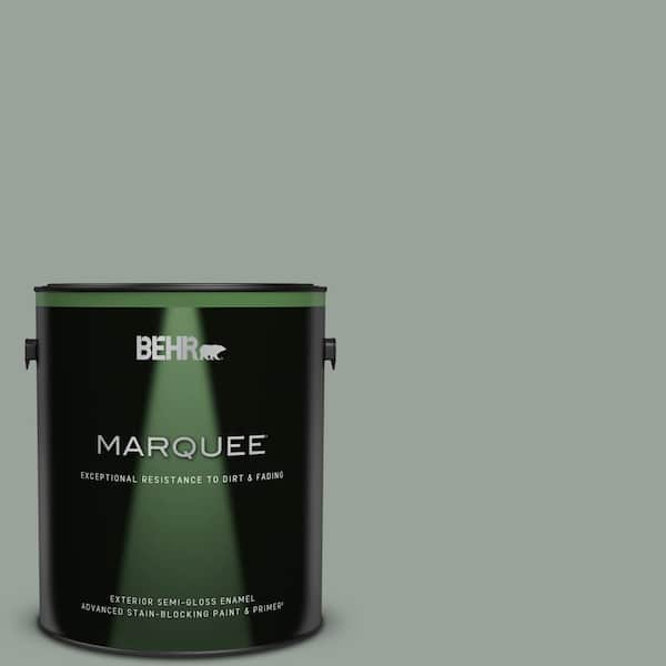 BEHR MARQUEE 1 gal. #N410-4 Natures Gift Semi-Gloss Enamel Exterior Paint & Primer