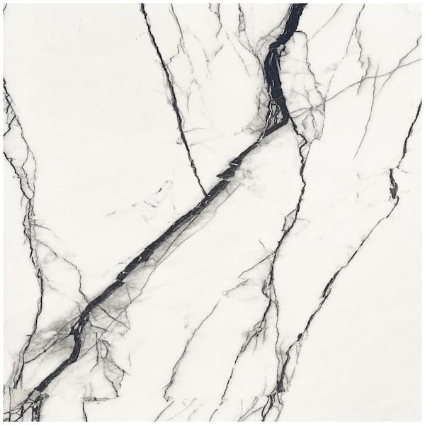 Ivy Hill Tile Magnus Breach 4 in. x 0.39 in. Matte Porcelain Marble ...