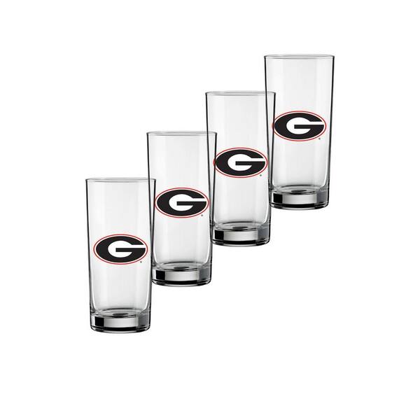 Kraftware Georgia 16 oz. Tall Beverage Glass (Set of 4)