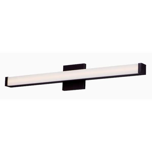 Maxim Lighting Spec 30 in. Bronze LED Vanity Light Bar