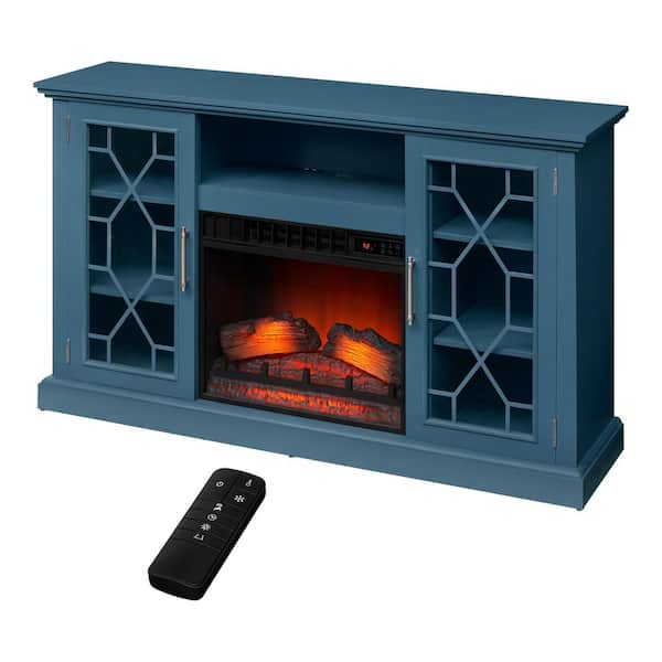 StyleWell Ryden 60 in. W Freestanding Media Mantel Infrared