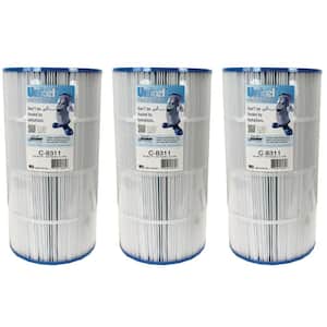 100 sq. ft. 8.94 in. Dia Spa Replacement Cartridge Filter (3-Pack)