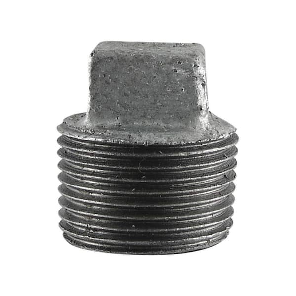 STZ 1/2 in. Black Iron Plug