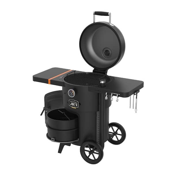 OKLAHOMA JOE'S Bronco 18 Heavy Duty Charcoal Drum Smoker and