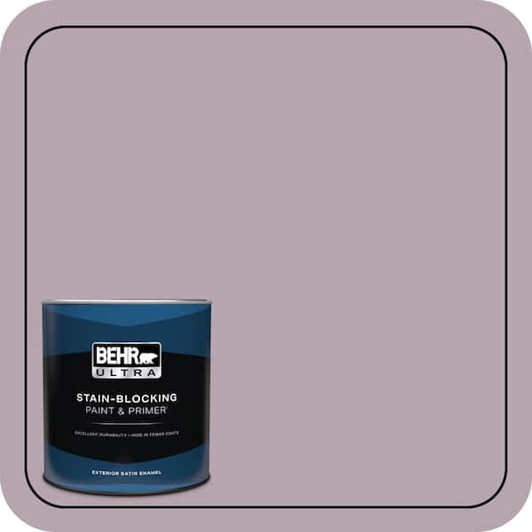 BEHR ULTRA 1 qt. #690F-4 Midsummer Dream Satin Enamel Exterior Paint & Primer