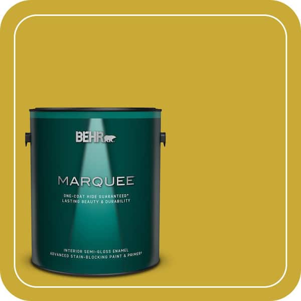 BEHR MARQUEE 1 gal. #P320-7 Sweet and Sour Semi-Gloss Enamel Interior Paint & Primer