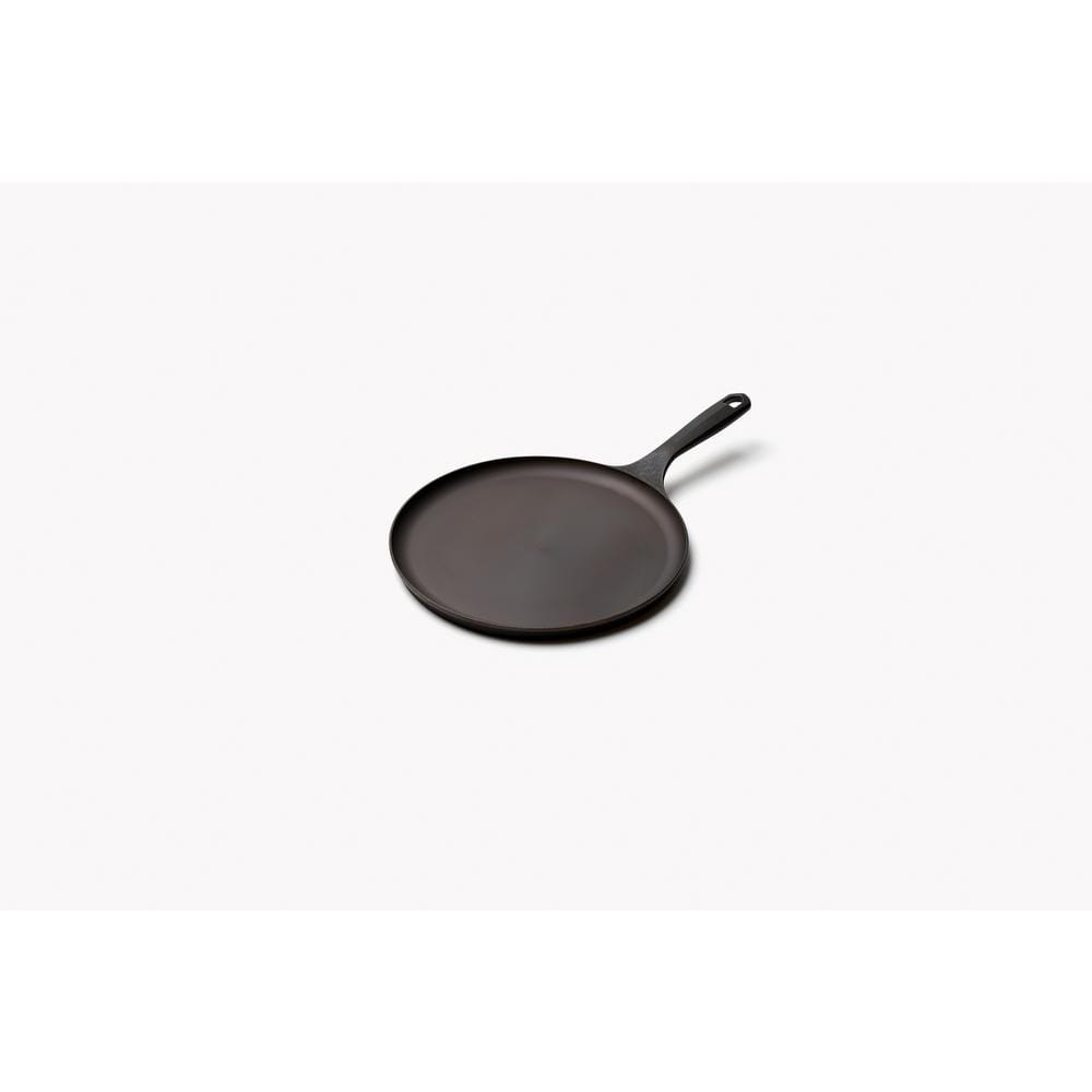 Commercial CHEF Pre-Seasoned 10-1/2 in. Cast Iron Round Griddle CHFL911 -  The Home Depot
