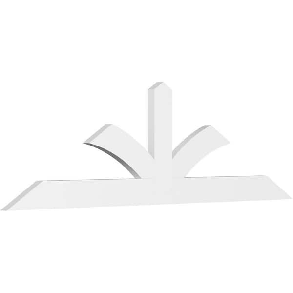 Ekena Millwork Richland 96 in. W x 28 in. H x 2 in. D Signature Polyurethane Bracket