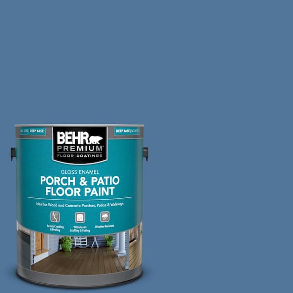 BEHR PREMIUM 1 gal. #580D-6 Liberty Gloss Enamel Interior/Exterior ...