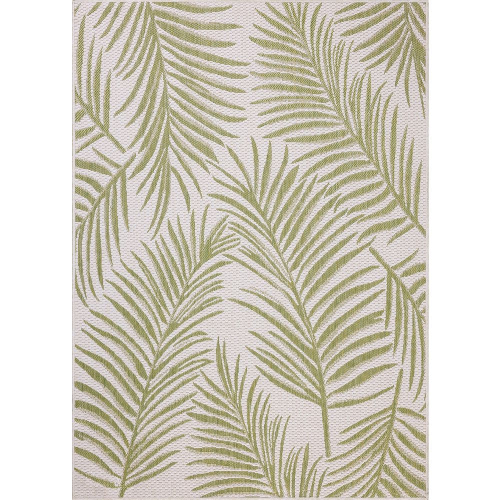 Easton Ivory / Green 4 ft. x 6 ft. Indoor/Outdoor Accent Rug price history on PriceWatchPro