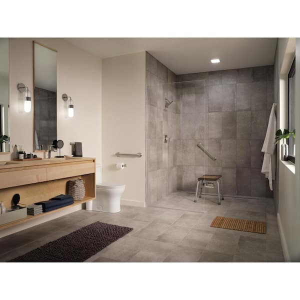 Moen GIDS-2478721 Moen Edge Stone Towel Bar Mounting Post
