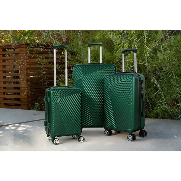 HIKOLAYAE Port Victoria Nested Hard Side Luggage Set in Sea Green