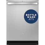 24 in. Built-In Top Control Fingerprint Resistant Stainless Steel Dishwasher w/Stainless Tub, Bottle Jets, 48 dBA