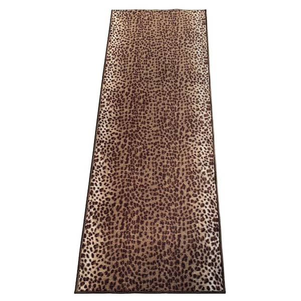 Rug Depot Hall and Stair Runner Remnants 31" Wide Brown Rug Runner High Quality 