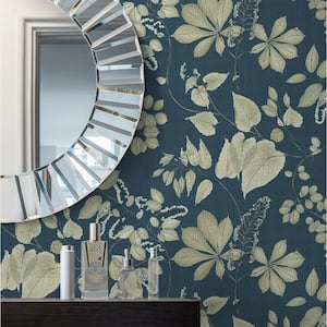 Arboretum Dusk Botanical Vinyl Peel and Stick Wallpaper ( Covers 30.75 sq. ft. )