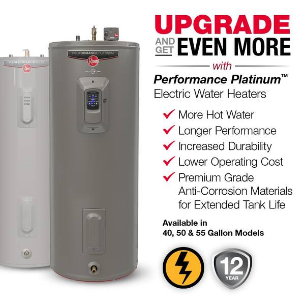 Rheem 80 Gallon Hybrid Water Heater 80gal Rheem Rheem 50 Gal