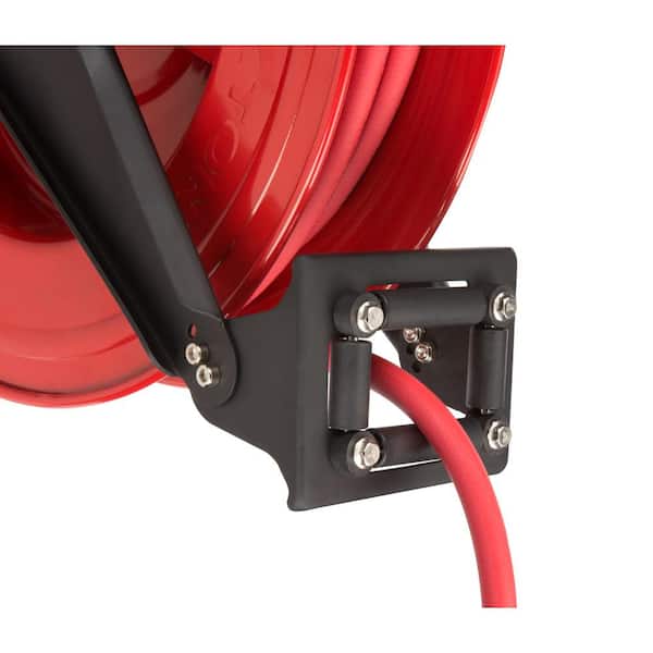 TEKTON 50 ft. x 3/8 in. I.D. Dual Arm Auto Rewind Air Hose Reel 46875 - The  Home Depot