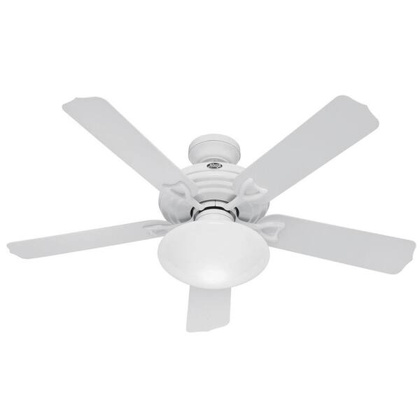 Hunter Beaufort 52 in. Indoor/Outdoor White Ceiling Fan-DISCONTINUED