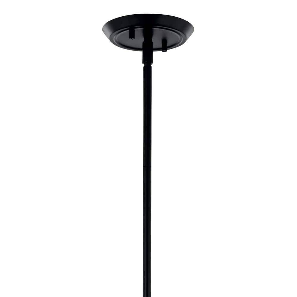 Alvaro Black 8-Light Modern Linear Chandelier
