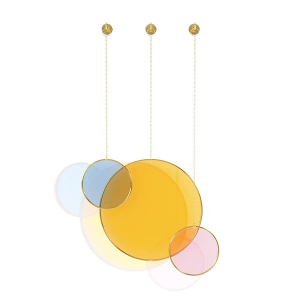 Umbra Dima Sunchimes Gold/Yellow (Set of 3)