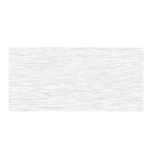 Sothis White 23.45 in. x 46.97 in. Textured Porcelain Rectangle Wall and Floor Tile (15.29 sq. ft./Case) (2-pack)