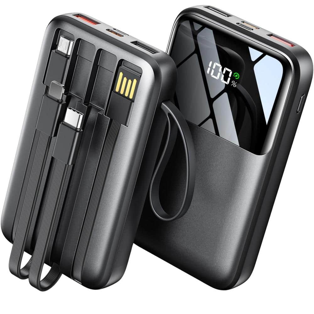 15000mah Portable Charger Power Bank, 22. 5-Watt Fast Charging w/ LED Displ