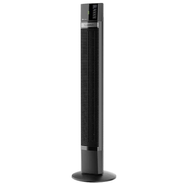 Lasko XtraAir 48 Inch Standing Tower Home Fan Air Ionizer with Remote Control 
