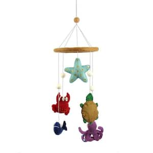 Deep Sea Creatures Baby Nursery Felt Mobile