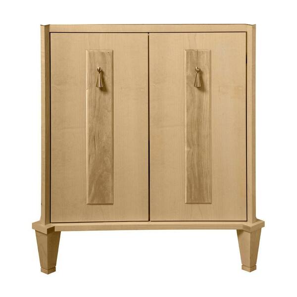 Porcher Lutezia Modernique 22-1/4 in. Vanity Cabinet Only in Maple-DISCONTINUED